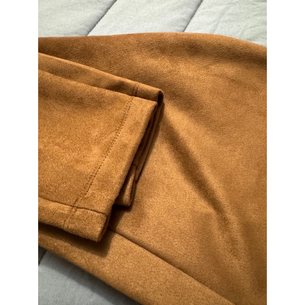 LOFT | Faux Suede Leggings in Fresh Pumpernickel | Small - Picture 9 of 12